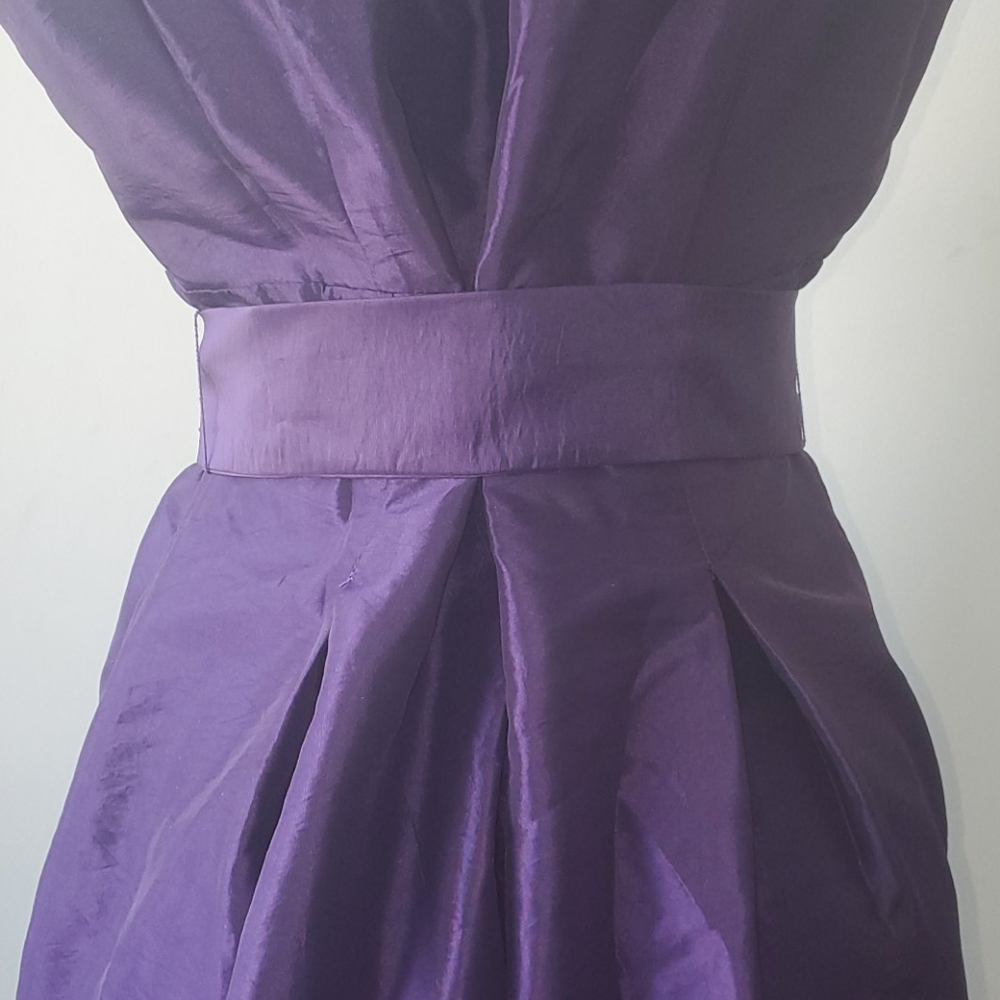 ♥️💜LONDON TIMES LAVENDER SLEEVELESS DRESS💜♥️ - Picture 7 of 11